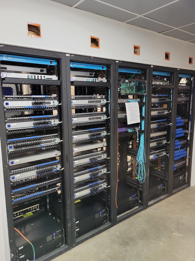 Network equipment racks