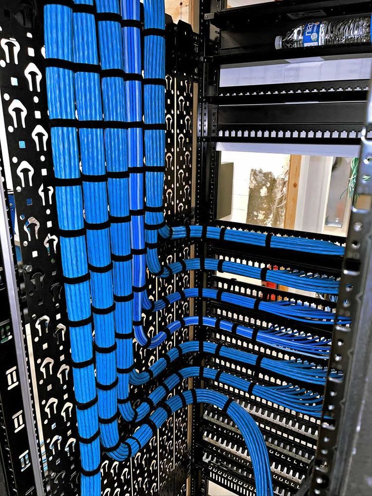 Structured cabling and cable management