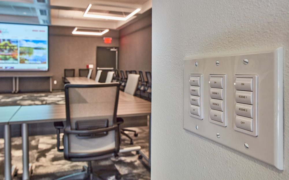 Commercial wall keypad